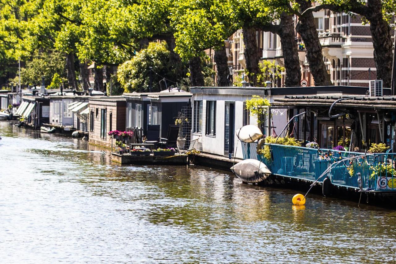 Amsterdam-Houseboat-Amstel Bed and Breakfast Exteriör bild